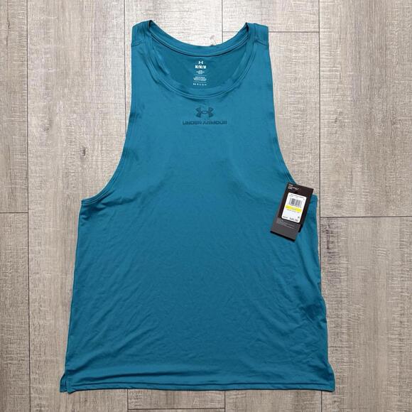 Under Armour Shirt Rush Vanish Energy Tank Muscle Workout Gym Loose Size Medium - Picture 1 of 6
